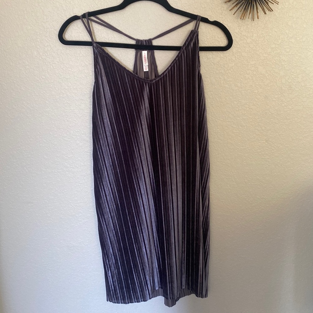 Purple dress size small